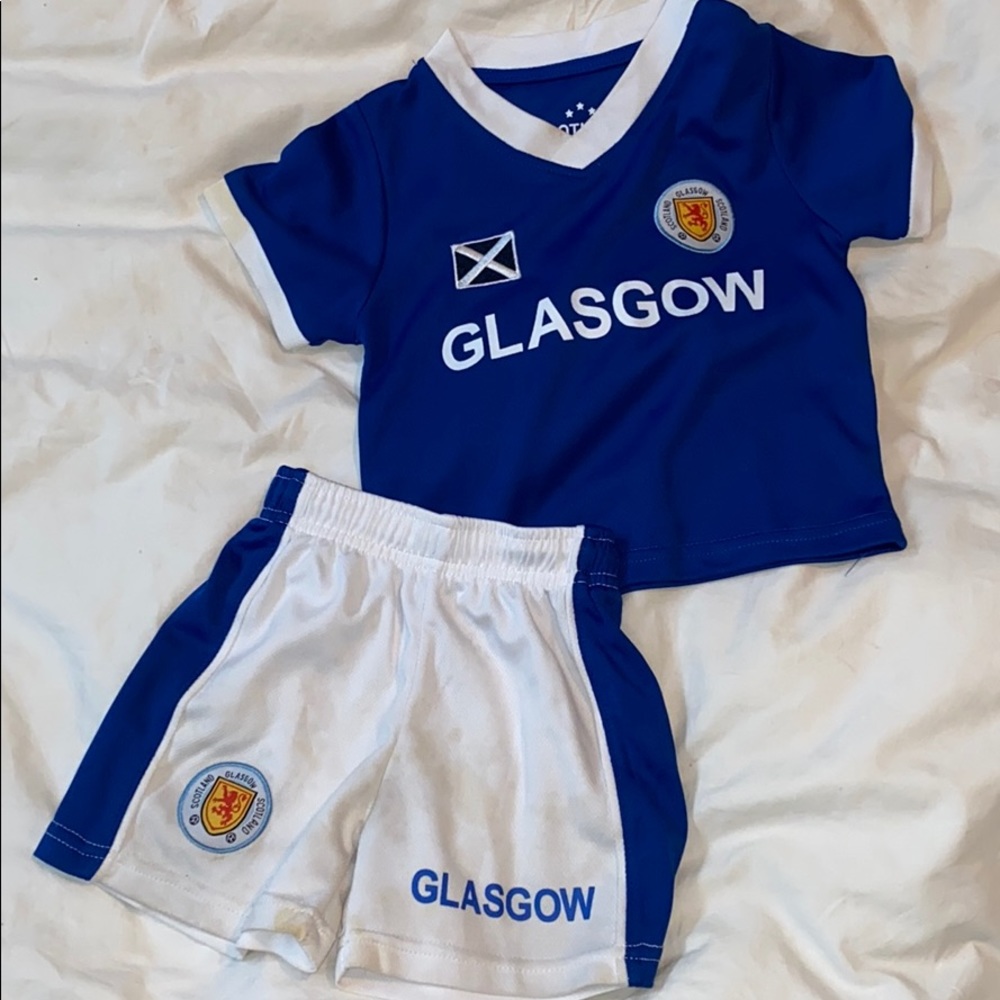 Glasgow Scotland Football Team Outfit